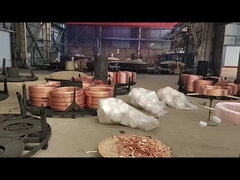 Tubo de cobre Tubo de cobre C11000 C10200 C12000 C12200 Tubo de cobre oval redondo para ar condicionado