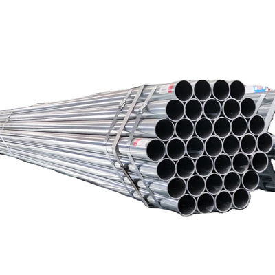 Pre Galvanized Round Galvanised Steel Tube Structure Pipe for DX51D DX52D Q195 Q235