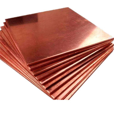 Copper Sheets for Customized Size 4X8 Mill Finished 99% Pure C11000 C10100 C10200 C10300