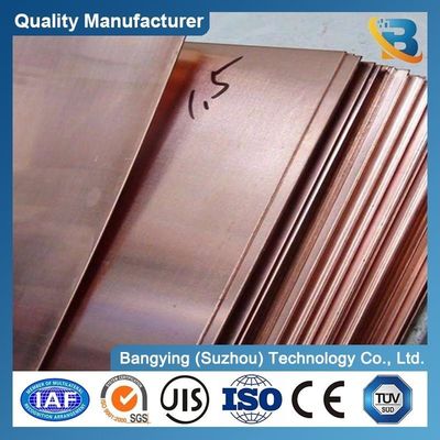 High Purity 99.99% Cathode Alloy 220-400 Copper Plate Red Copper Sheet with Usage