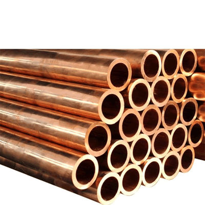 1/4h 1/2h Hard Soft Copper Pipe C11000 Red Copper Tube for Air Conditioner Tube