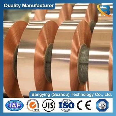 0.1mm Copper Foil C11000 C10100 C12200 ETP Cooper Coil C2680 Brass Coil / Brass Strip